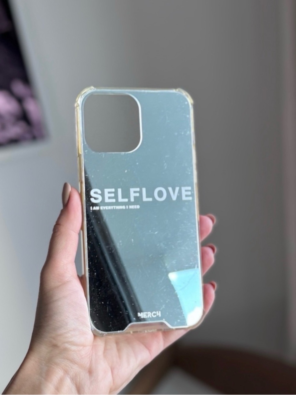 Selflove Mirror Phone Case - Clear/Silver Phone Accessory 13 Pro Max IPhone